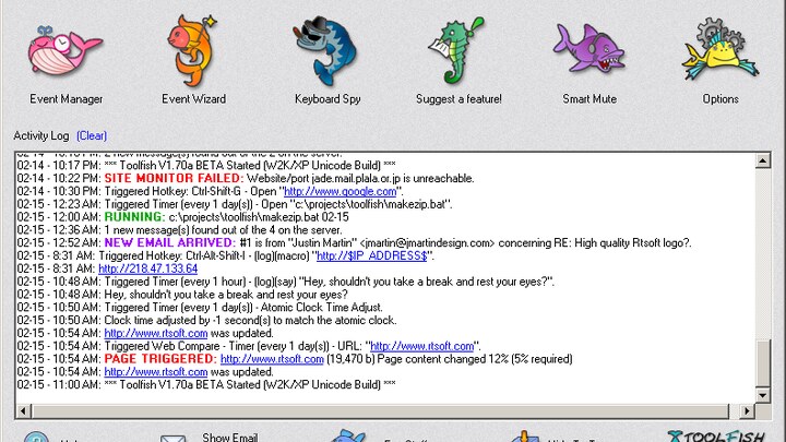 Toolfish screenshot
